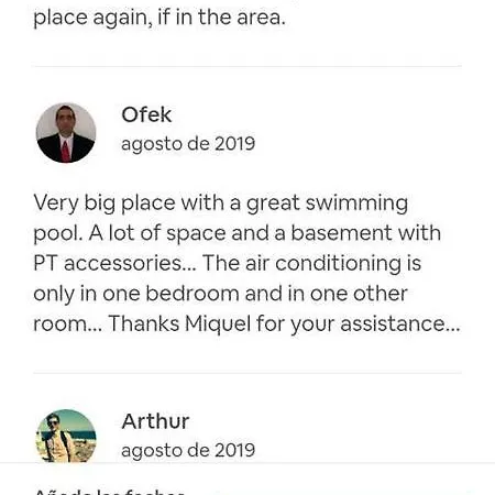 Gran Casa, 600m2, Jardin Con Piscina Y Barbacoa Villa